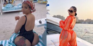 Nengi, BBNaija star flaunts impeccable derriere as she embarks on vacation (Viewer’s Discretion) Nengi Rebecca Hampson