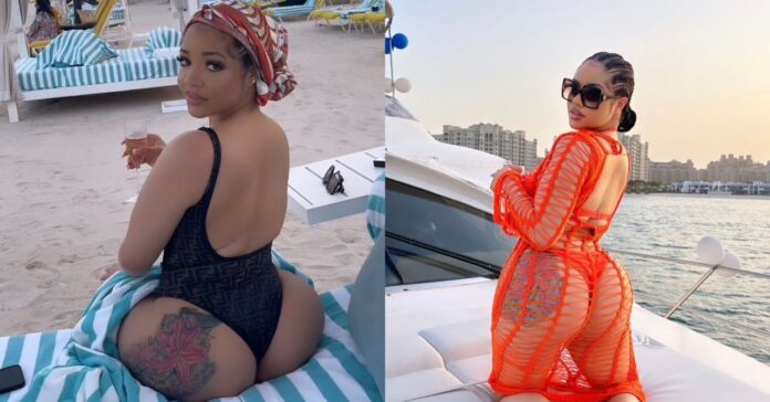 Nengi, BBNaija star flaunts impeccable derriere as she embarks on vacation (Viewer’s Discretion) Nengi Rebecca Hampson