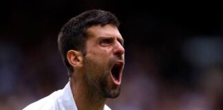 Wimbledon: Novak Djokovic beats Rublev to seal semi-final place