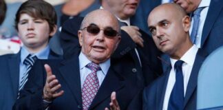 Tottenham Hotspur owner Joe Lewis charged over alleged insider trading