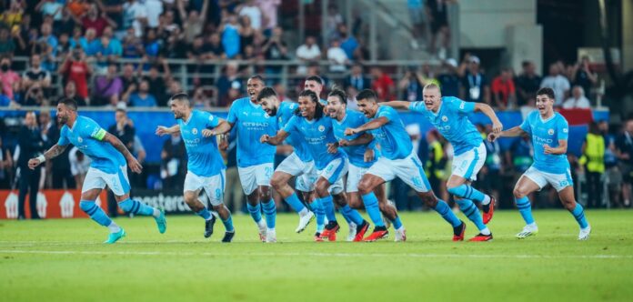 UEFA Super Cup: Manchester City beat Sevilla 5-4 on penalties to win title in Greece UEFA Super Cup: Manchester City beat Sevilla 5-4 on penalties to win title in Greece