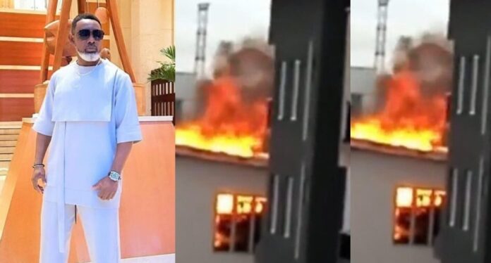 Fire guts comedian Ayo Makun’s house, he reacts Ayo Makun