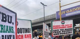 NLC begins nationwide protest