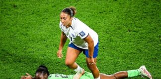 WWC: Super Falcons Alozie defends Lauren James despite stamping on her