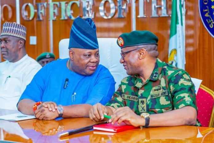 Gov. Adeleke calls for establishment of regional security task force Gov. Adeleke calls for establishment of regional security task force