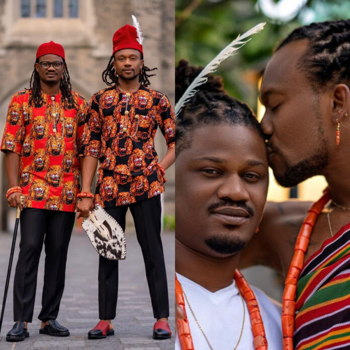 Gay Couple: Two Nigerian men tie the knot in Canada (Photos/Video) Gay Couple: Two Nigerian men tie the knot in Canada (Photos/Video)