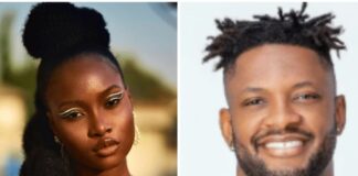 BBNaija Allstar: Ilebaye, Cross share passionate kiss (VIDEO) Ilebaye x Cross