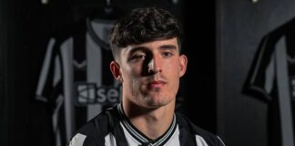Newcastle United announces the signing of English full-back Tino Livramento