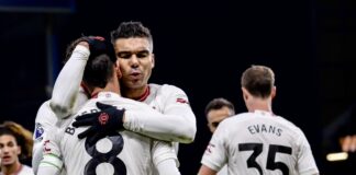 Premier League: Bruno Fernandes volleys Manchester United to hard-fought win against Burnley