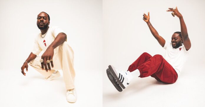 Adekunle Gold features in Adidas street wear collection (Photos) Adekunle Gold features in Adidas street wear collection (Photos)