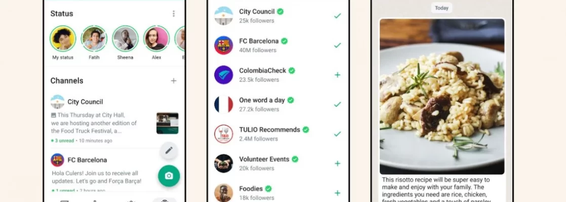 WhatsApp's new Channels feature