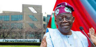Chicago State University confirms Tinubu’s graduation in 1979 Chicago State University versus Tinubu