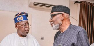 Tribunal Judgement: Akeredolu congratulates Tinubu, APC, says ‘Renewed Hope is revalidated’