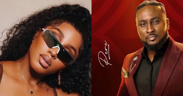 BBNaija Allstars: Mercy Eke places housemate, Pere Egbi in the ‘friendzone’