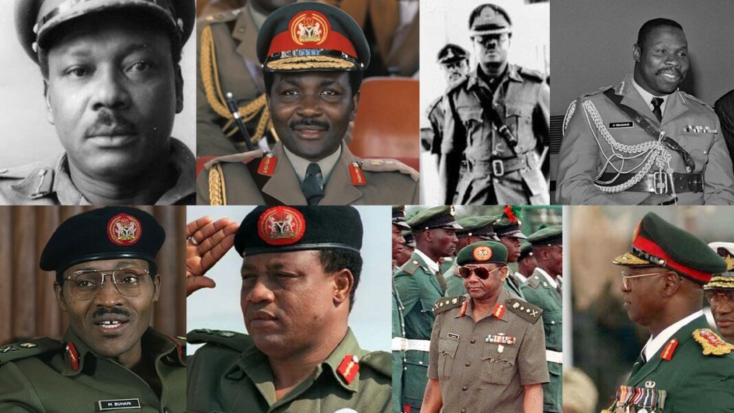 Military rulers in Nigeria