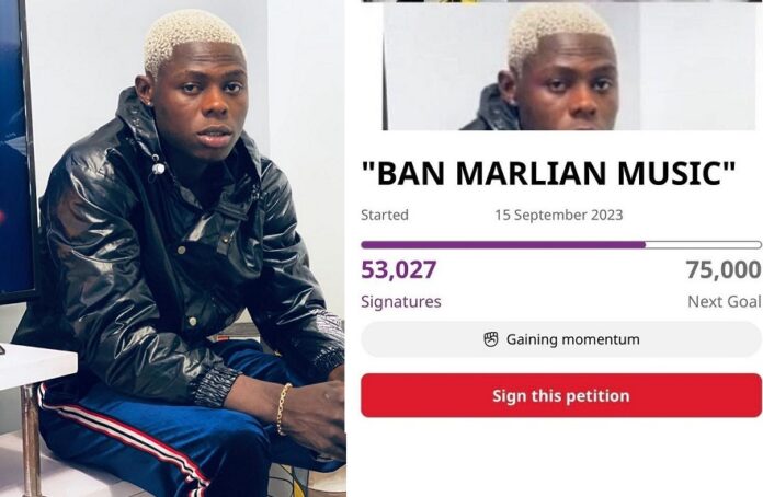 Nigerians sign petition to ban ‘Marlian Music Label’ following death of Mohbad