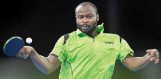 Aruna Quadri retains ITTF African championship men’s singles title