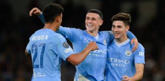 2023/24 UCL: Superb Alvarez leads Manchester City past Red Star Belgrade