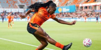 Michelle Alozie sent off in Houston Dash narrow defeat