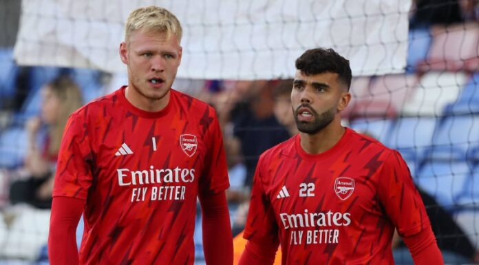 David Raya speaks on “healthy relationship” with Ramsdale