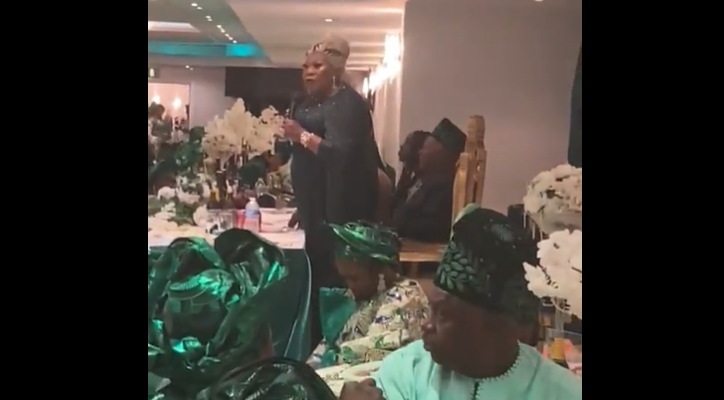 70-year-old woman raises eyebrows as she chases away those who attended her birthday party without buying designated material