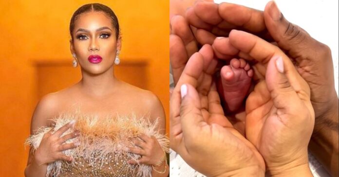 Maria Benjamin, ex-BBNaija contestant welcomes first child