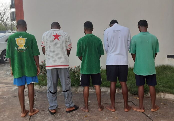 EFCC apprehends 5 internet fraudsters in Makurdi EFCC apprehends 5 internet fraudsters in Makurdi