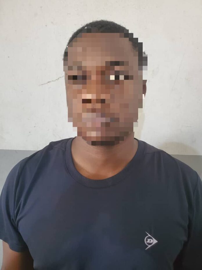 Police apprehends suspect behind Dangote cement price slash scam Police apprehends suspect behind Dangote cement price slash scam