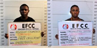 33 internet fraudsters sentenced in Ogun, Oyo