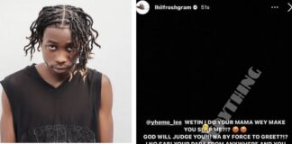 Lil Frosh, former DMW signee accuses Yhemo Lee of physical assault Lil Frosh and Lee