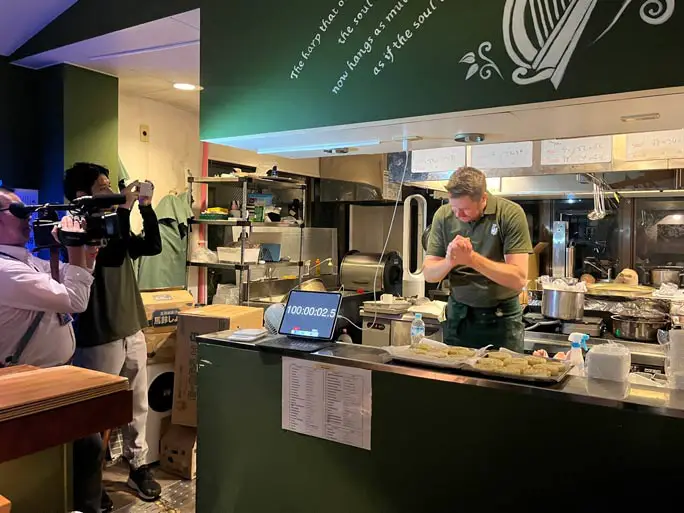Alan Fisher Guinness World Records longest cooking marathon title holder