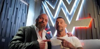 CM Punk returns to WWE for the first time since 2014 Triple H and CM Punk