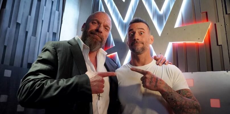 Triple H and CM Punk