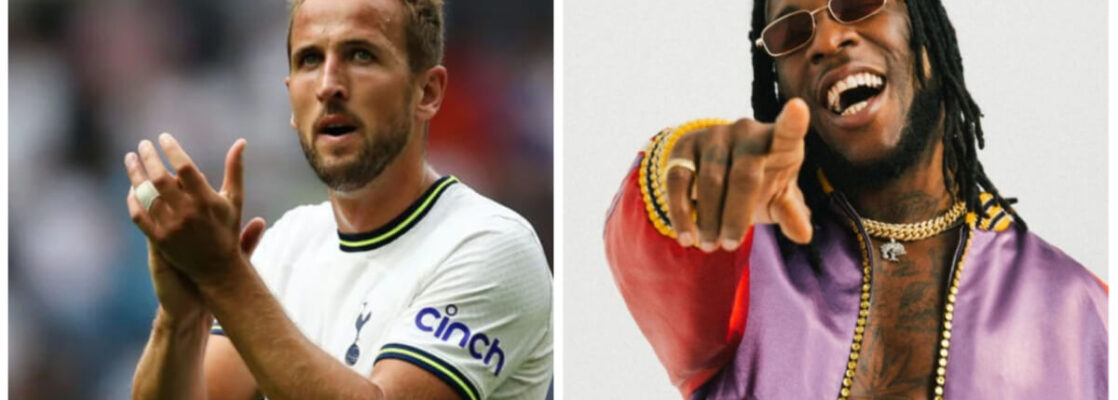 harry kane and Burna Boy