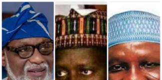 Akeredolu, two other governors who died in office