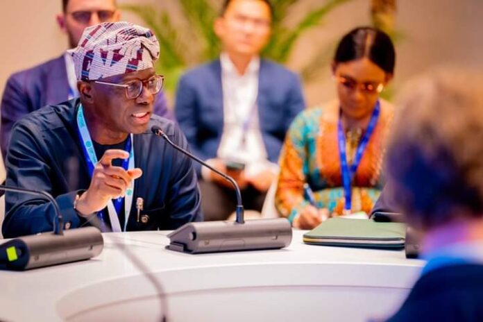 Sanwo-Olu seeks sustainable financing to address water shortage at COP28