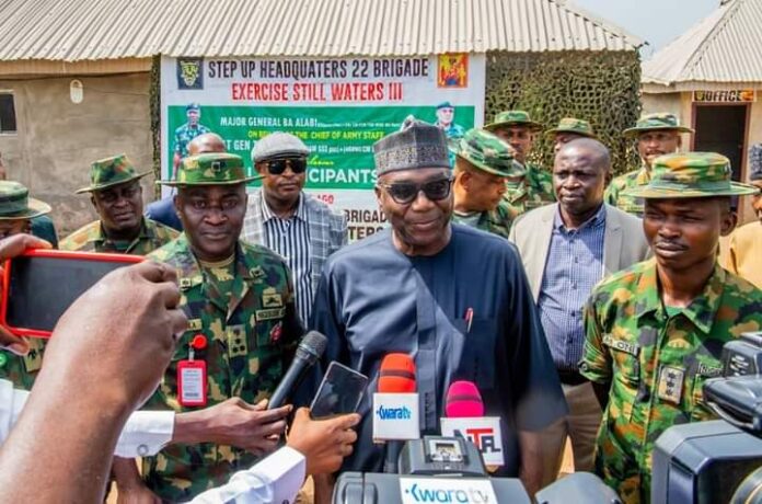 Gov AbdulRazaq supports late NAF officer’s family with N5m Gov AbdulRazaq supports late NAF officer’s family with N5m