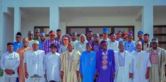 Tinubu receives NWC, harps on quality education, jobs for youths