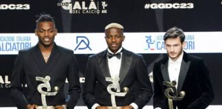 Victor Osimhen wins 2023 Italian Footballer of The Year Award (Photos)