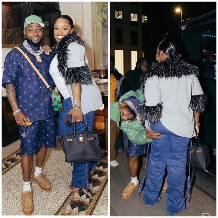 Davido ‘inspects’ wife, Chioma Rowland’s bum in new photos Davido ‘inspects’ wife, Chioma Rowland’s bum in new photos