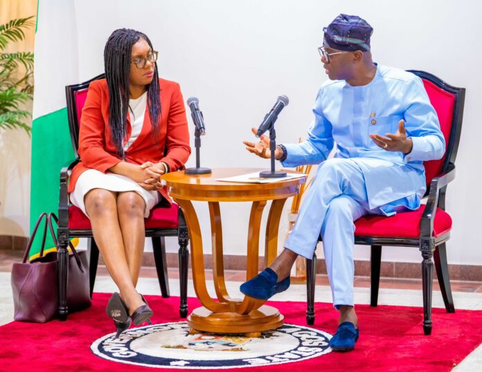Sanwo-Olu welcomes UK Secretary State for Business and Trade Sanwo-Olu welcomes UK Secretary State for Business and Trade