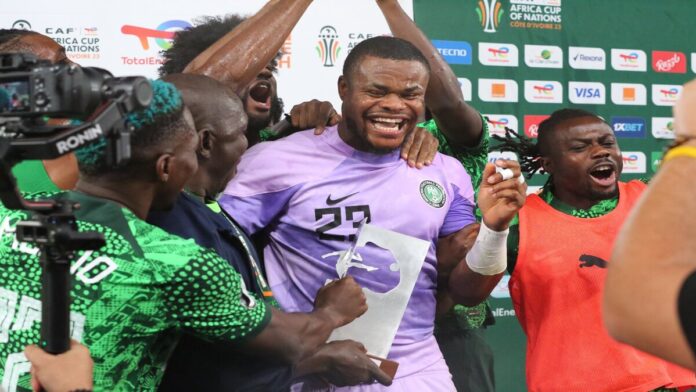 AFCON: Here is how Nwabali’s clutch catapulted Super Eagles into the finals AFCON: Here is how Nwabali’s clutch catapulted Super Eagles into the finals