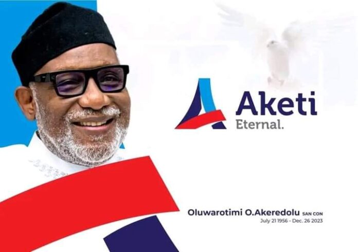 Akeredolu Burial: Ondo Govt declares Thursday, Friday work-free days