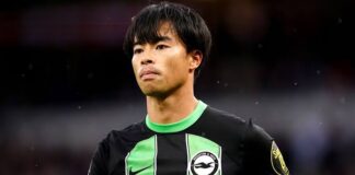 Brighton winger Kaoru Mitoma to miss rest of the season following injury