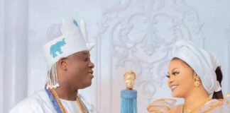 Ooni of Ife, Queen Tobi celebrate arrival of twins to royal throne Ooni of Ife and Queen Olori Tobi celebrate arrival of twins to Royal throne