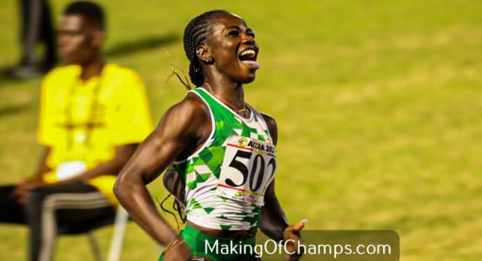 African Games: Tobi Amusan anchors Nigeria to women’s 4x100m Gold in Accra African Games: Tobi Amusan anchors Nigeria to women’s 4x100m Gold in Accra