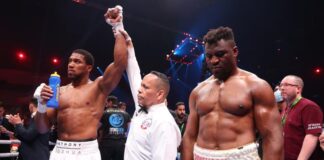 Anthony Joshua knocks out Francis Ngannou to win heavyweight clash Anthony Joshua knocks out Francis Ngannou to win heavyweight title