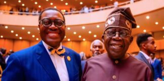 Tinubu congratulates AfDB President on Obafemi Awolowo Prize for Leadership award