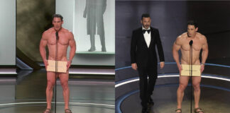 John Cena appears naked on Oscar stage, instigates negative reactions