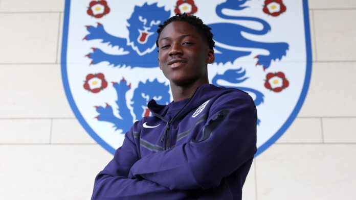 Kobbie Mainoo earns first England call-up
